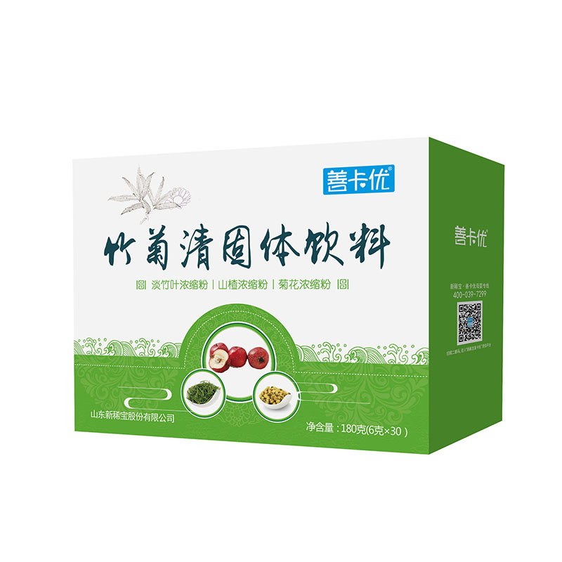 善卡優·竹菊清固體飲料