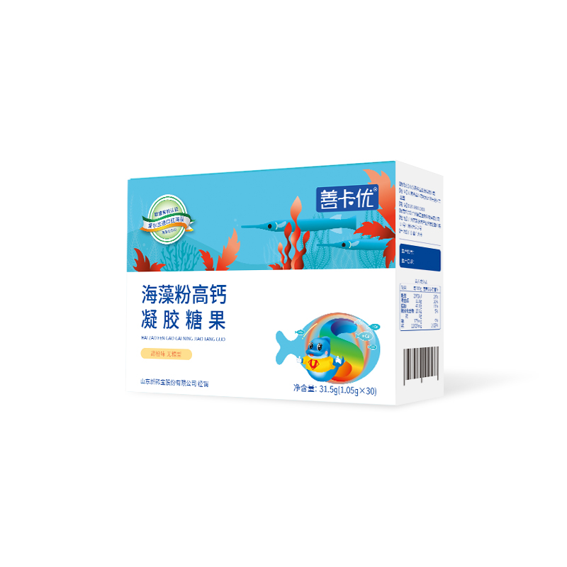 善卡優?海藻粉高鈣凝膠糖果